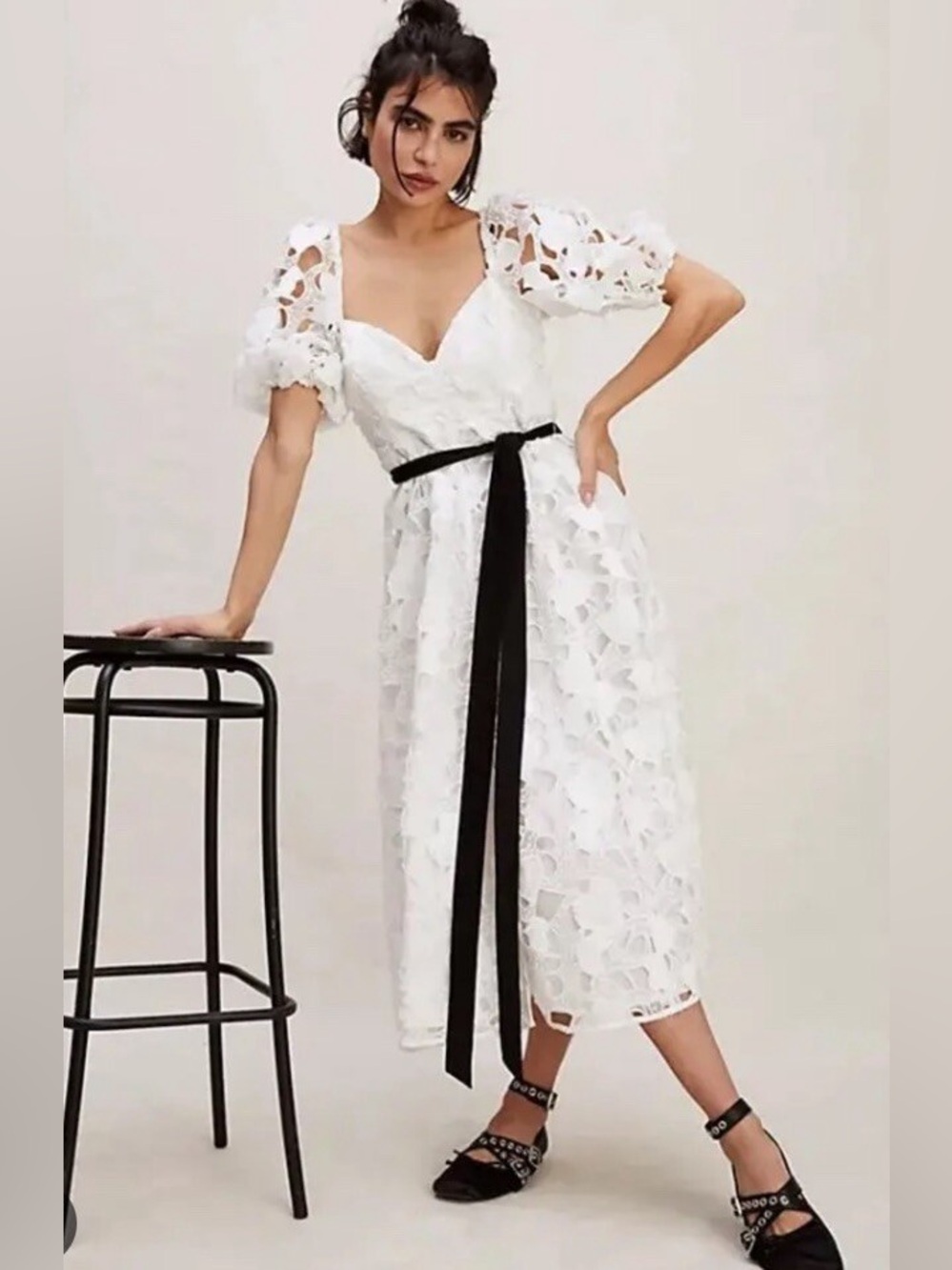 FOR LOVE & LEMONS Marlene Midi Dress